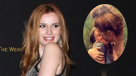 bella thorne lesbian|Bella Thorne comes out as bisexual after kissing her brother